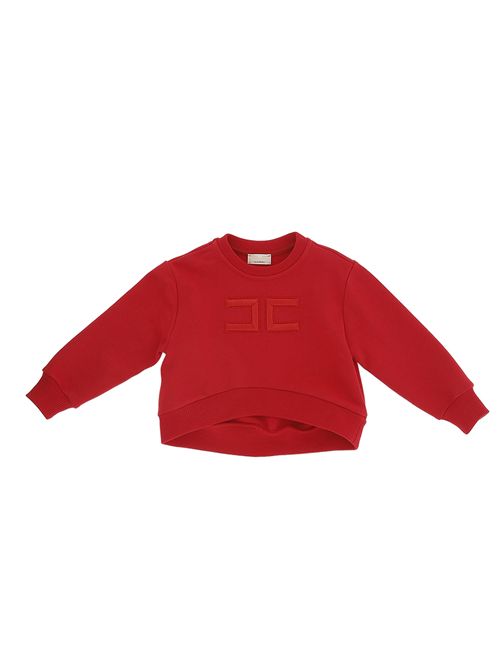 Felpa, bambina, logata. ELISABETTA FRANCHI | EGFE067 C FF0173028